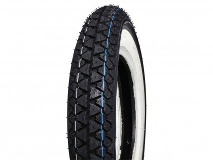 KD41105 - tire Kenda K333 4PR 3.50-10 51J TT whitewall / white sidewall