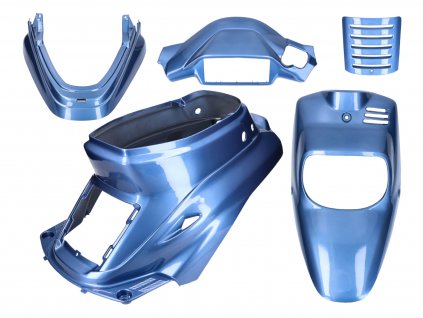 41135 - fairing kit Cocktail blue 5-part for MBK Booster