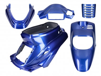 41141 - fairing kit blue metallic 5-part for MBK Booster