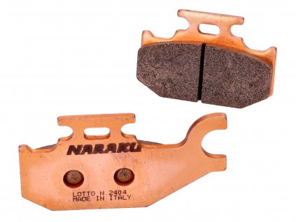 NK430.47/S - Brzdové destičky Naraku sinter Yamaha 660 YXR FAR/FAS Rhino (4x4), 700 YFM Raptor, 700 YFM RY
