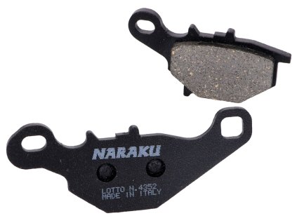 NK430.49 - Brzdové destičky Naraku organic, Suzuki AN, Address, Epicuro, Street Magic