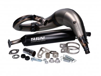 YA807XB-D72 - exhaust Yasuni Cross ML MAX black for Sherco 50 SE-R, SE-RS, SM-R, SM-RS