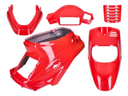 300210 6 sada plastu cervena 5ks yamaha bws