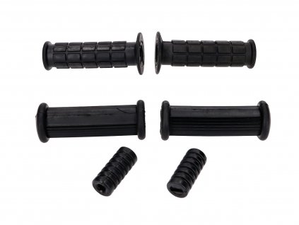 41901 - frame, gearshift, kick starter, handlebar rubber parts set 6-piece for Simson S50, S51, S53, S70, S83
