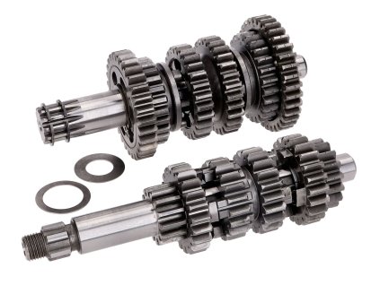Kompletní převodovka 6-speed TP racing, Minarelli AM6 1. a 2. serie
