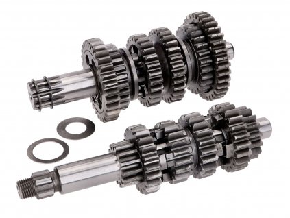 TP-9935000 - gearbox primary and secondary shaft kit 6-speed TP racing for Minarelli AM6 1st and 2nd series