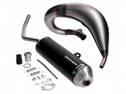 39448 - exhaust Tecnigas E-NOX EVO Steel for Derbi Senda 00-, Aprilia RX, SX, Gilera RCR, SMT