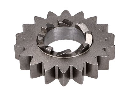 Pastorek startovací páky, 18 zubů, 3-rychlostní převodovka, Simson S50, KR51, KR51/1, SR4-1, SR4-2, SR4-2/1