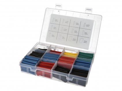 42547 - shrink tubing set colored, 560-piece