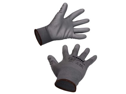 42549 - work gloves nitrile coated size 8/M