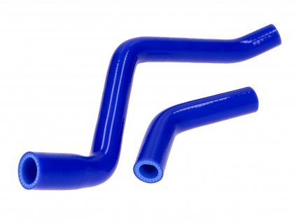 42573 - coolant hose set silicone blue for Aprilia RX, SX, Derbi Senda, Gilera RCR, SMT D50B0 -17