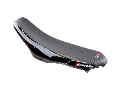 Potah sedla Doppler černá / bílá / červená, Rieju MRT