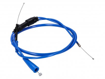 42833-B - throttle cable Doppler PTFE blue for Derbi Senda 00-, Gilera SMT, RCR -05