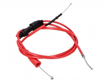 42835-R - throttle cable Doppler PTFE red for Derbi Senda DRD X-Treme 11-, DRD Racing 11-, Aprilia RX 50, SX 50 11-, Gilera RCR, SMT 11-