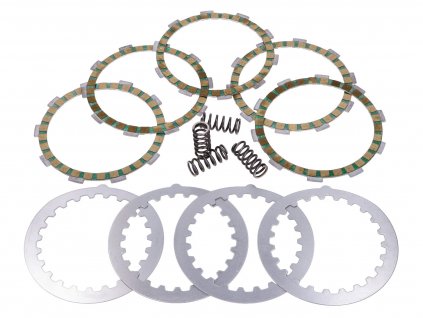 MVT-EMB10 - clutch disc / friction plate set MVT reinforced for Minarelli AM