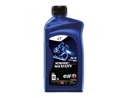 Olej Elf 4T Scooter Maxi City 5w40, 1L