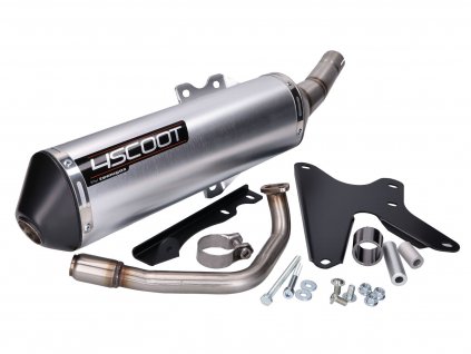 43778 - exhaust Tecnigas 4SCOOT for SYM Jet 4 125cc