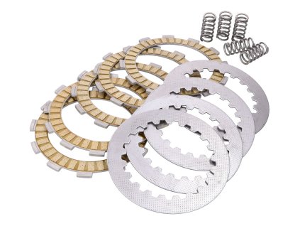 Spojková sada lamel a plechů Naraku HDRC Aramid (5 lamel) Derbi EBE, EBS, D50B