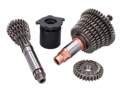 43540 - gearbox / gear shaft set 5-speed sport complete, 24/32 for Simson S51, S70, KR51/2, SR50, SR80