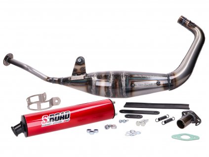 MVT-EC2 - exhaust MVT S-Road low mount for EBE, EBS, D50B