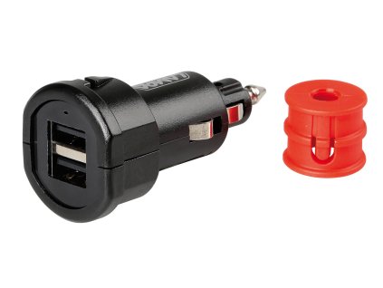 USB nabíječka Uni-Tech s 2x USB - Fast Charge - 2700mA 12/32V