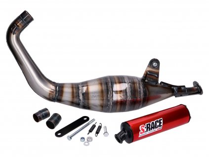 MVT-EC12 - exhaust MVT S-Race 70-90cc for Minarelli AM6