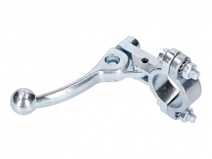 44690 - choke lever aluminum chromed 22mm for moped