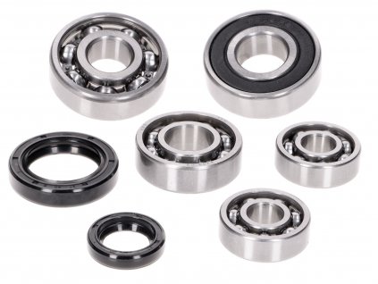 42775 - gearbox bearing set w/ oil seals for Morini