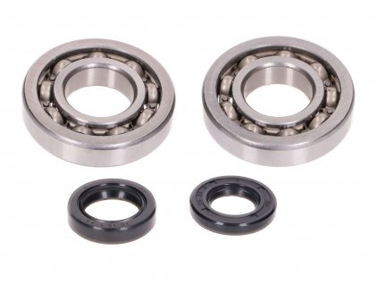 42818 - crankshaft bearing set w/ shaft seals for Peugeot Speedfight, Elyseo, Trekker 100