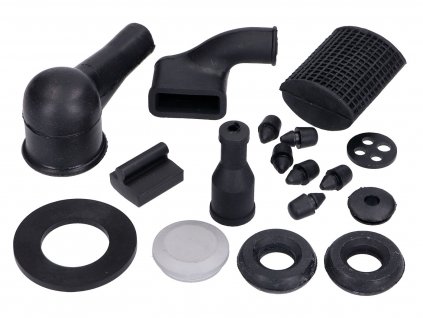 43378 - small part kit rubber, black for Vespa PK 50-125