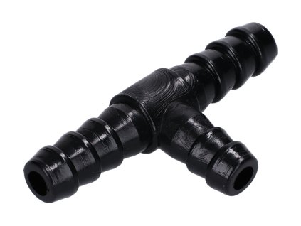 T-kus pro hadičku černý 8mm