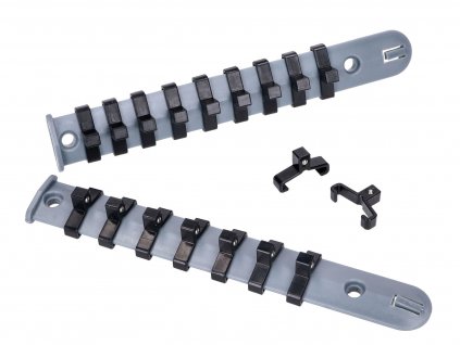 43390 - wrench socket storage rail set 1/4 inch