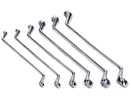 Sada stranových klíčů Silverline Z tvar, 6-17mm 6ks