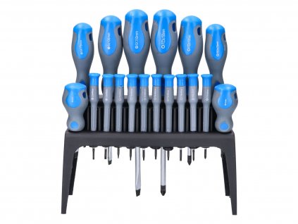 43477 - screwdriver set 18-piece w/ stand