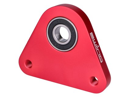 Unašeč ložiska zadního kola Swiing racing aluminum červená, Piaggio Ciao, Si, Bravo, Boxer
