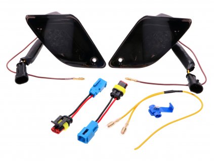 43910 - indicator light set rear LED smoky tinted for Vespa GT, GTL, GTV, GTS 125-300