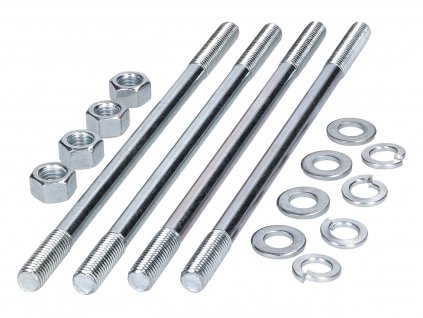 44040 - cylinder bolt set RMS M7x143mm for Vespa 50, 90, 125cc Primavera, ET3 Smallframe