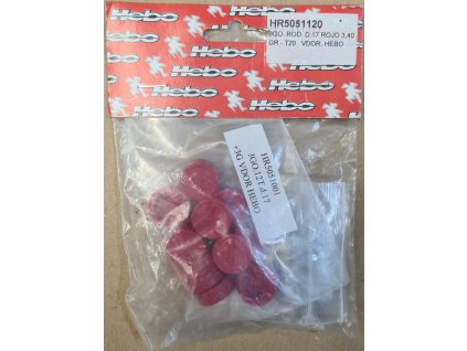Válečky variátoru Hebo 17x12, 3,40g, 6 kusů