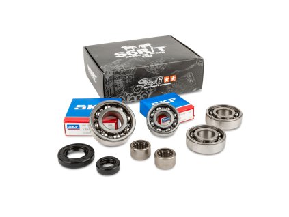 Ložiska + gufera převodovky Stage6 HQ Minarelli AM6