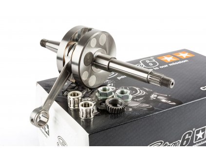 Klikový hřídel Stage6 R/T, zdvih 44mm, ojnice 85mm, Piaggio / Gilera / Aprilia / Derbi / Vespa 50ccm