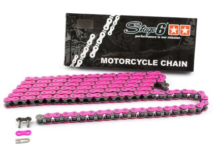 Řetěz Stage6 420 / 140 článků, růžový