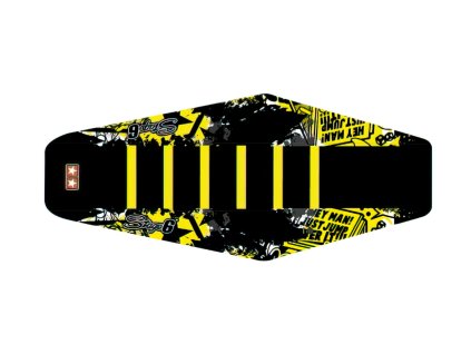 Potah sedla Stage6 (plný) černo - žlutý Derbi Senda 2005 - 2010