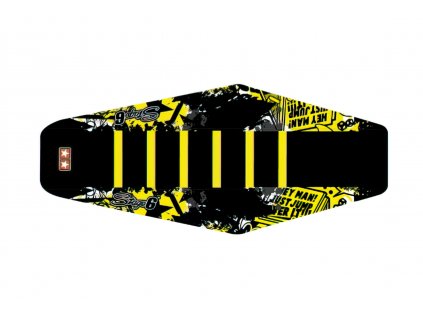 Potah sedla Stage6 (plný) černo - žlutý Derbi X-Treme/ X-Race od 2011