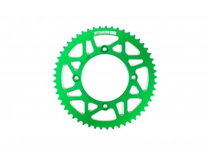 Rozeta 53 zubů - 420 Stage6 alu CNC zelená Beta RR