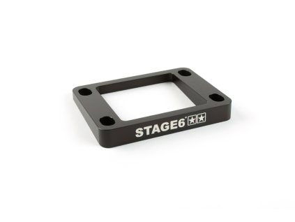 Podložka pod klapky Stage6 R/T 5mm sklon 5° Derbi / Minarelli AM6 černá