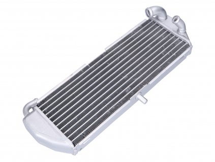 44745 - radiator aluminium silver for MBK Mach G, Yamaha Jog RR