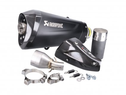 S-VE3SO10-HZDFBL - Auspuff Akrapovic Slip-on Schalldämpfer für Vespa GTS/GTV 300 Euro5 ab 2020