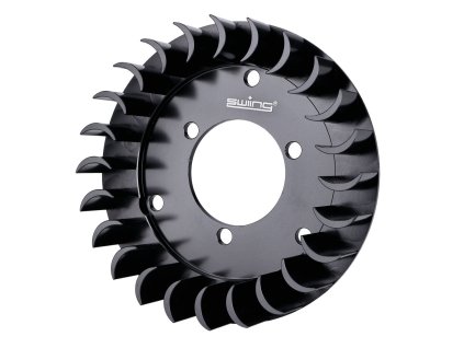 44752 - Lüfterrad swiing Alu CNC schwarz für Sachs 50/2, 50/3, HPI, Bosch, Ducati Zündung