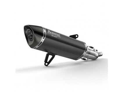 Výfuk Akrapovič slip-on black YAMAHA X-Max 300 E5 2021-