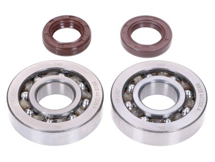 Sada ložisek na kliku Naraku SKF / FKM Premium C4 plastová klec, Piaggio